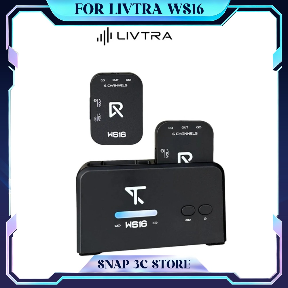 In Ear Monitor Iem - LIVTRA WS16 5.8GHz Bezprzewodowy System IEM